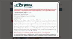 Desktop Screenshot of progressocontabil.com.br